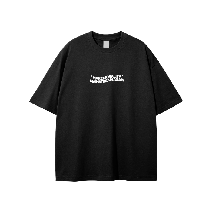 MORALITY SLOGAN TEE